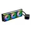 XPG LEVANTE II 360 Schwarz, All-in-One-Flüssigkeitskühler, 12 cm, Schwarz