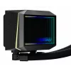 XPG LEVANTE II 360 Schwarz, All-in-One-Flüssigkeitskühler, 12 cm, Schwarz