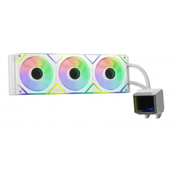 XPG LEVANTE II 360 White, All-in-One-Wasserkühlung, 12 cm, Weiß