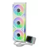 XPG LEVANTE II 360 White, All-in-One-Wasserkühlung, 12 cm, Weiß