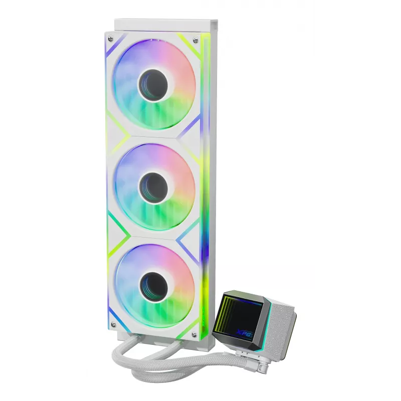 XPG LEVANTE II 360 White, All-in-One-Wasserkühlung, 12 cm, Weiß