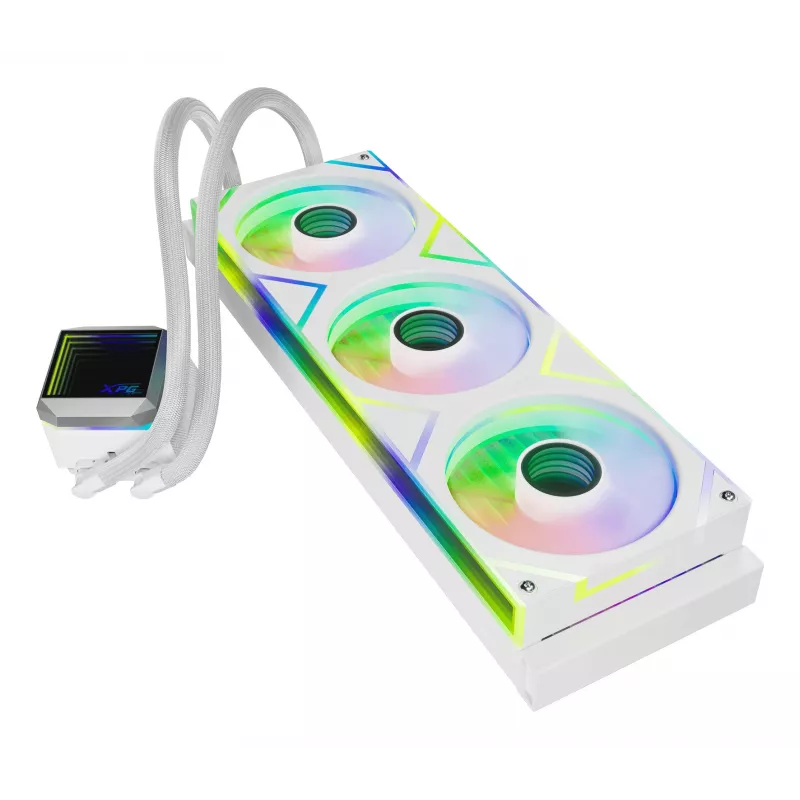XPG LEVANTE II 360 White, All-in-One-Wasserkühlung, 12 cm, Weiß