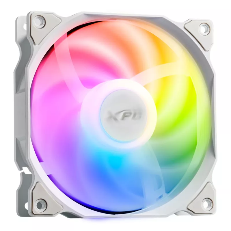 XPG VENTO 120 ARGB PWM (3er-Pack) Weiß, Lüfter, 12 cm, 300 U/min, 1650 U/min, Weiß