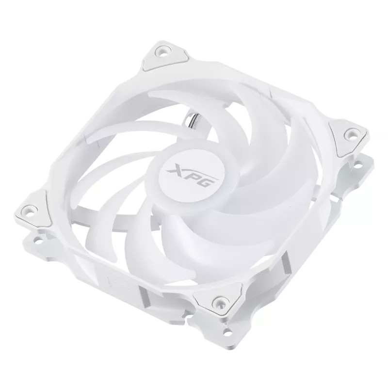 XPG VENTO 120 ARGB PWM White, Lüfter, 12 cm, 300 U/min, 1850 U/min, Weiß