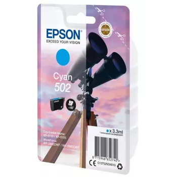Patrone Epson 502 Cyan C13T02V24010
