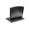 DIGITUS Modularized 43,2 cm (17 Zoll) TFT-Konsole mit 8-Port-KVM, RAL 9005 schwarz – Qwertz, US
