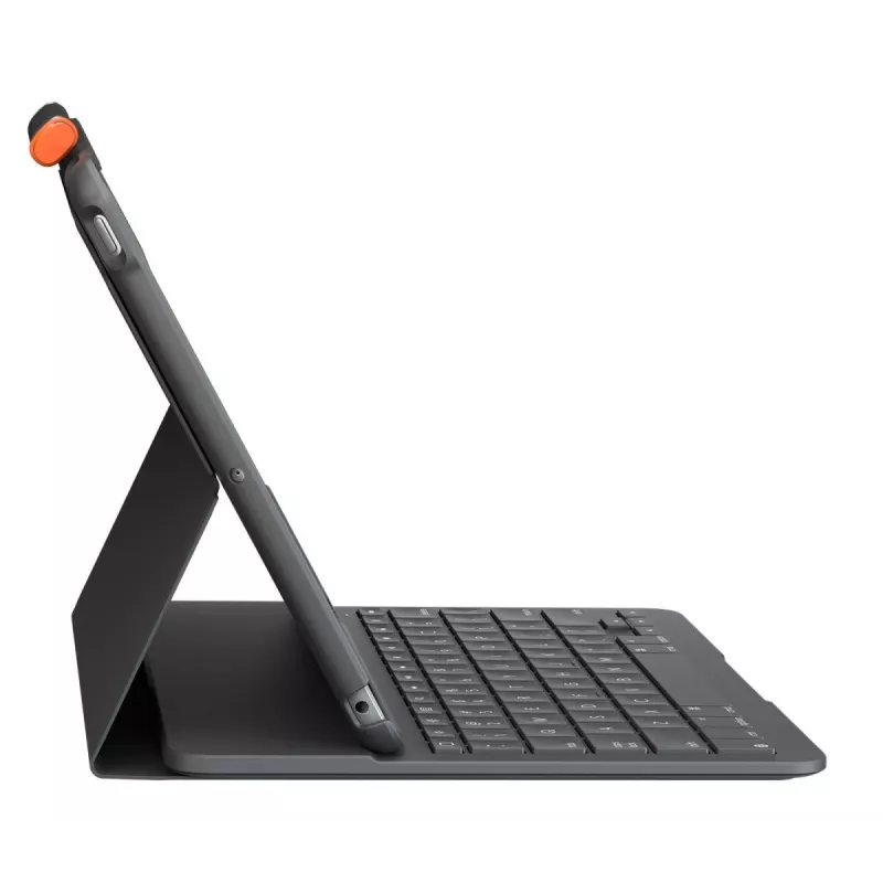 LOGITECH Slim Folio für iPad 7. Generation Graphit Qwertz Deutsch