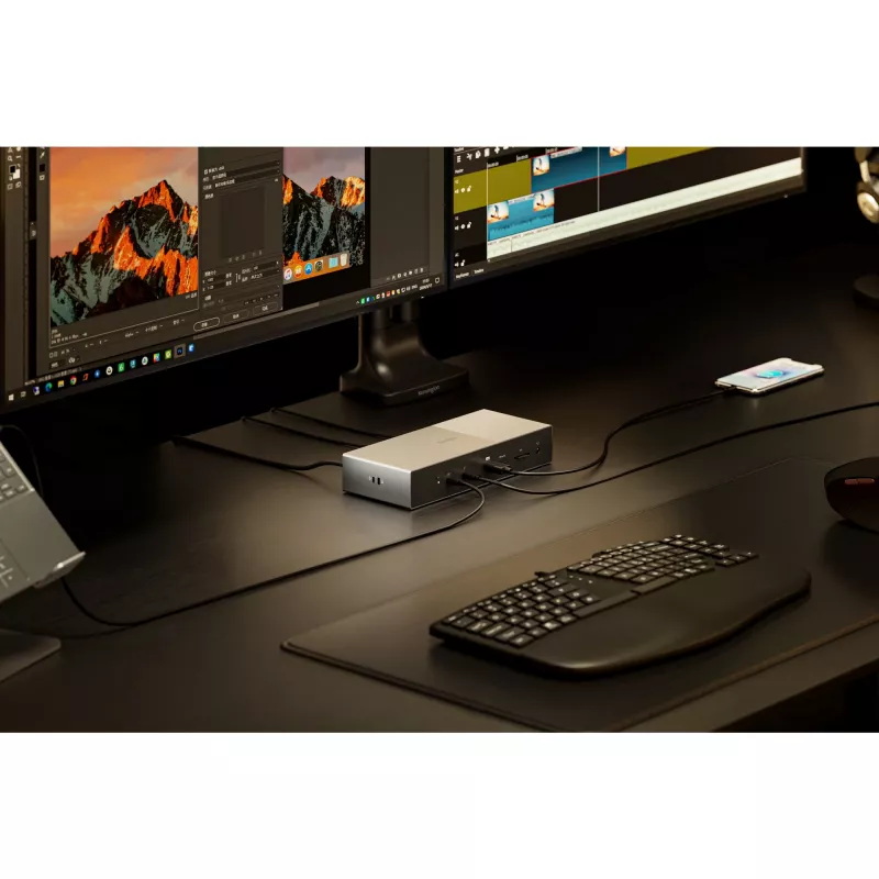 Kensington SD5000T5 EQ Thunderbolt 5 Triple 4K Docking Station mit 140W PD - Windows/macOS