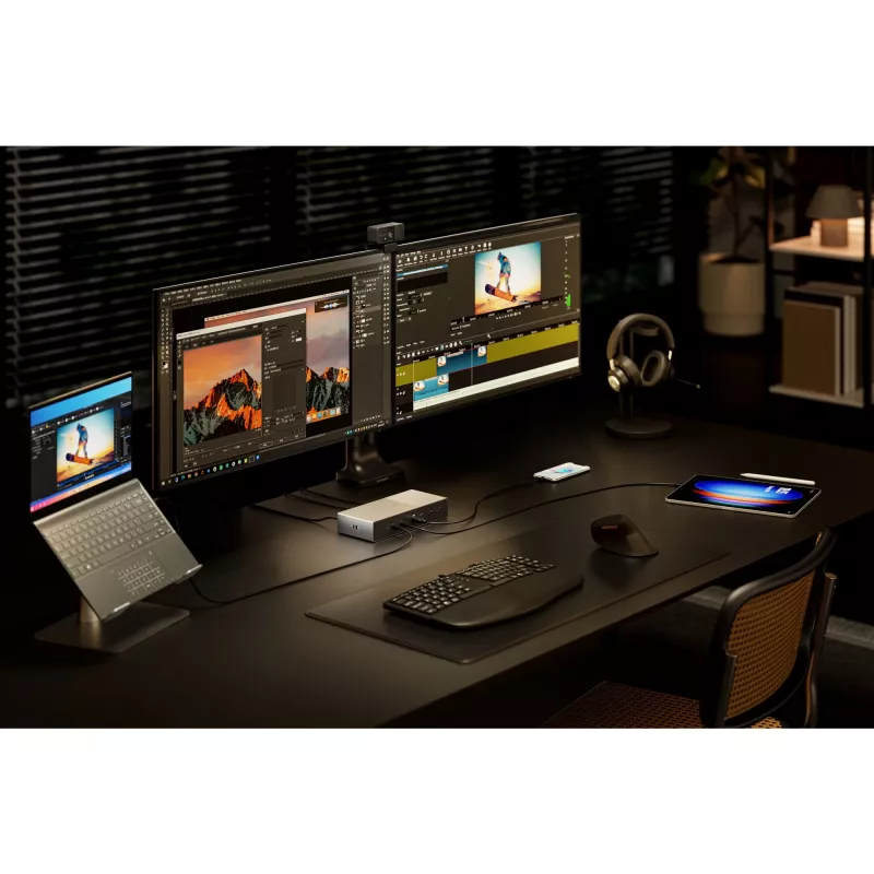 Kensington SD5000T5 EQ Thunderbolt 5 Triple 4K Docking Station mit 140W PD - Windows/macOS