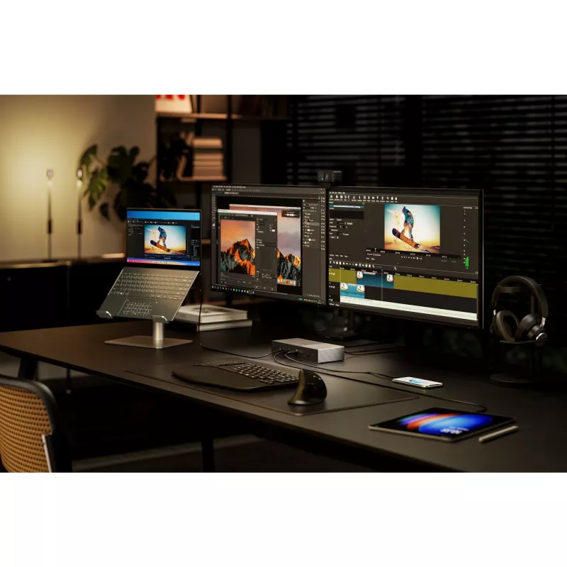 Kensington SD5000T5 EQ Thunderbolt 5 Triple 4K Docking Station mit 140W PD - Windows/macOS