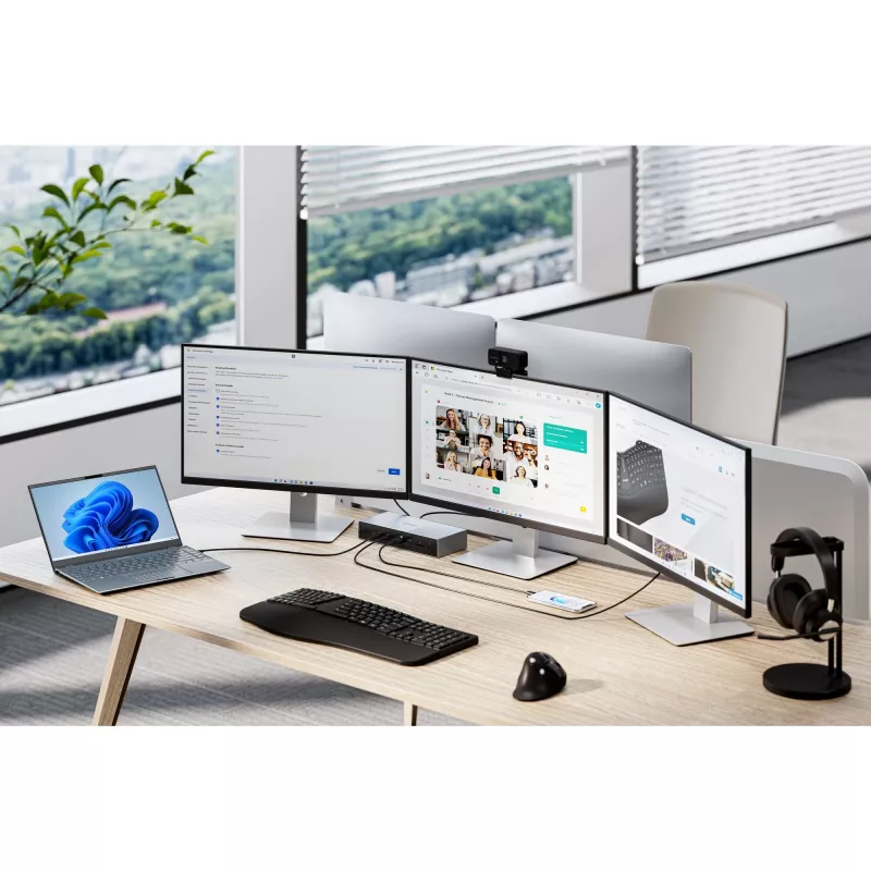 Kensington SD5000T5 EQ Thunderbolt 5 Triple 4K Docking Station mit 140W PD - Windows/macOS