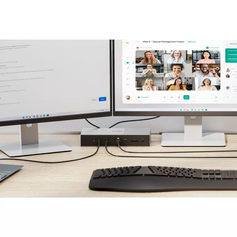 Kensington SD5000T5 EQ Thunderbolt 5 Triple 4K Docking Station mit 140W PD - Windows/macOS