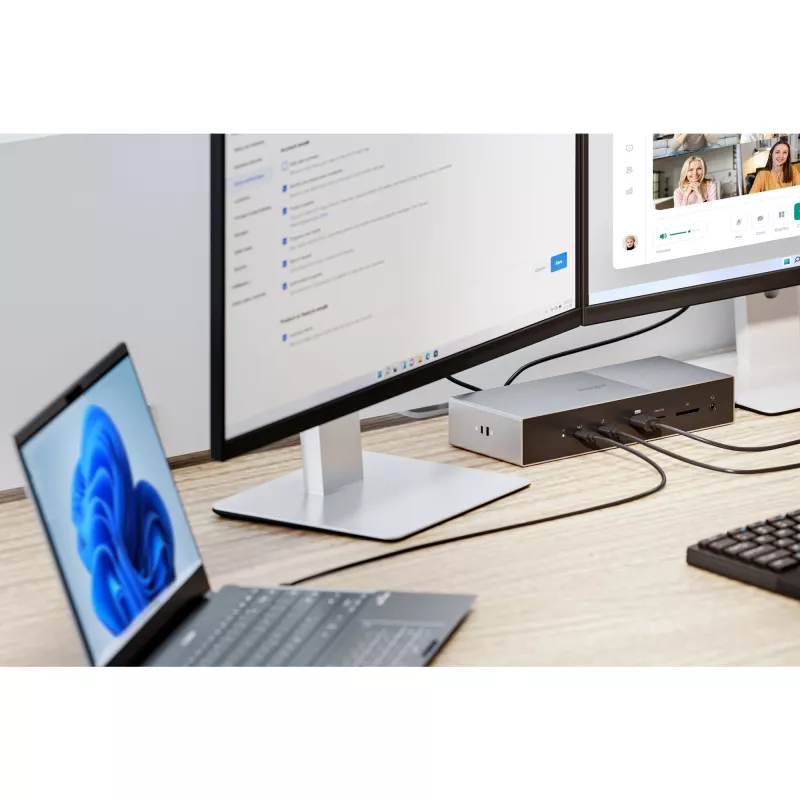 Kensington SD5000T5 EQ Thunderbolt 5 Triple 4K Docking Station mit 140W PD - Windows/macOS