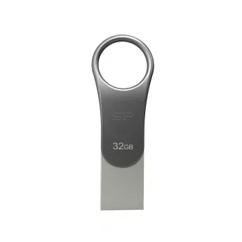 SILICON POWER Mobile C80 – 32 GB Dual-USB-Stick – Typ-C / Typ-A – Grau