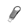 SILICON POWER Mobile C80 – 32 GB Dual-USB-Stick – Typ-C / Typ-A – Grau