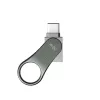 SILICON POWER Mobile C80 – 32 GB Dual-USB-Stick – Typ-C / Typ-A – Grau