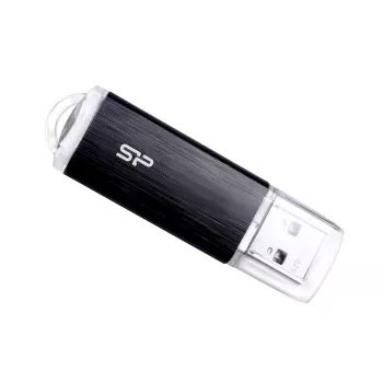 SILICON POWER Ultima U02 - 8 GB USB-Stick - USB 2.0 - Schwarz
