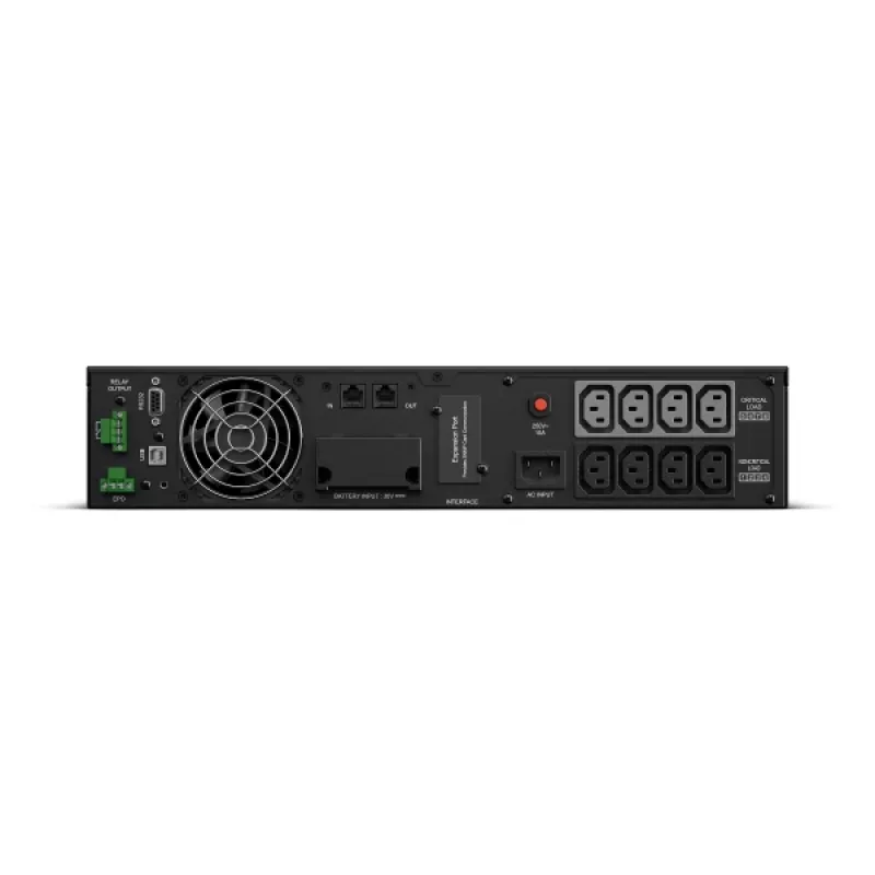 CyberPower OL1500ERTXL2U USV (unterbrechungsfreie Stromversorgung) Doppelwandlung (Online) 1,5 kVA 1350 W 8 AC-Ausgänge