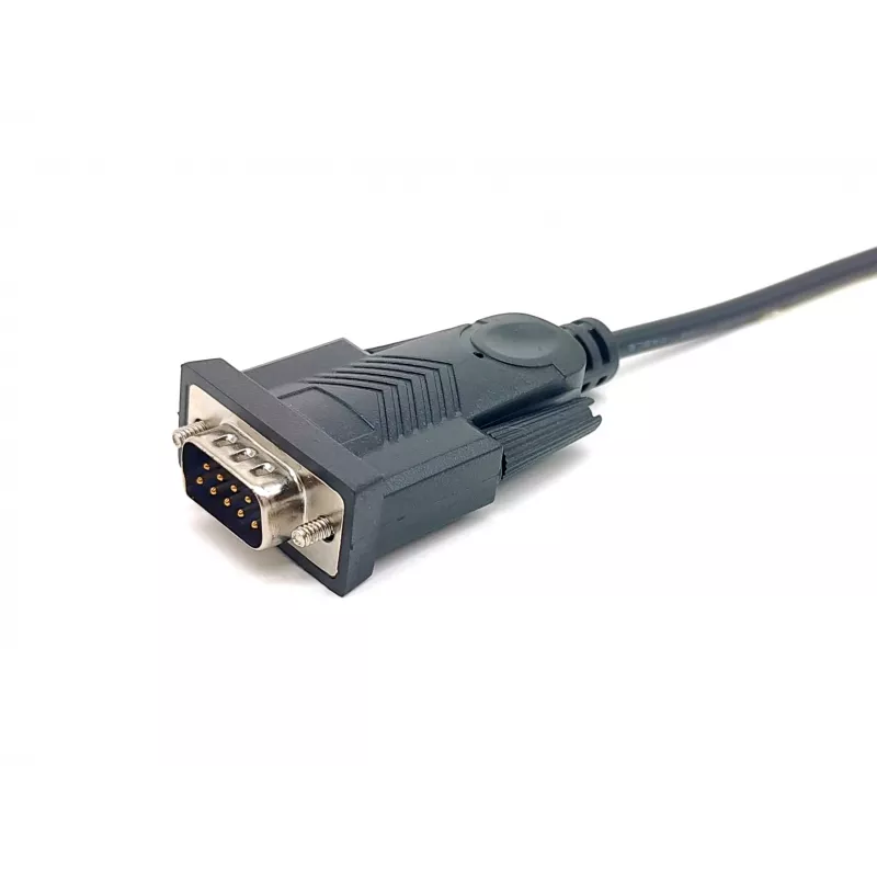 Equip USB-A auf Seriell (DB9) Kabel, M/M 1,5m, Schwarz, 1,5 m, USB Typ-A, DB-9, Stecker, Stecker