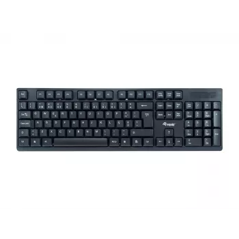 Equip Funk-Tastatur- und Maus-Set PT-Layout Vollgröße 105 Tasten