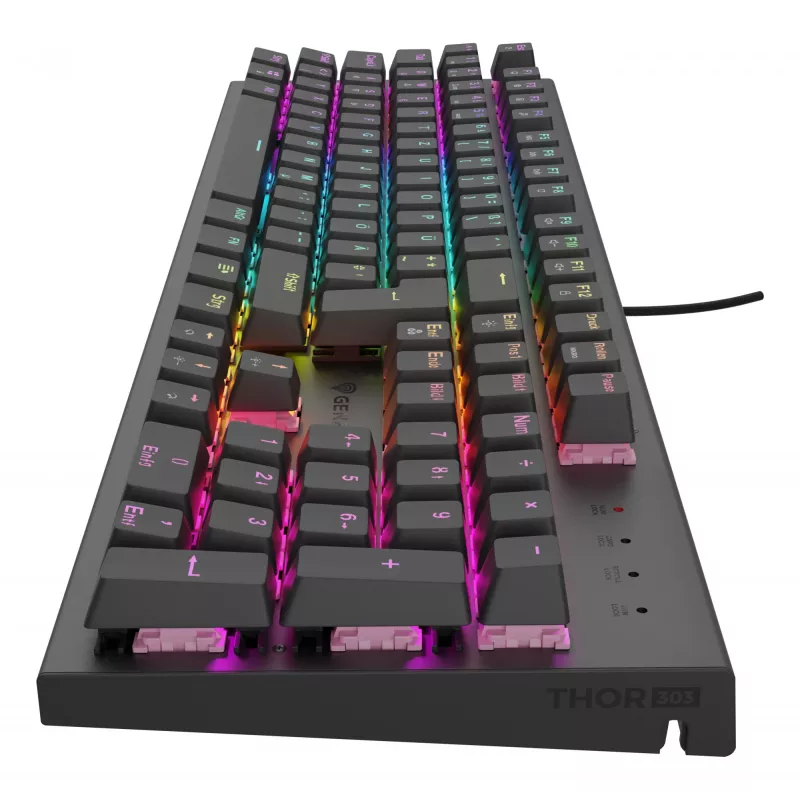 GENESIS NKG-2179 Tastatur Gaming USB QWERTZ Deutsch Schwarz