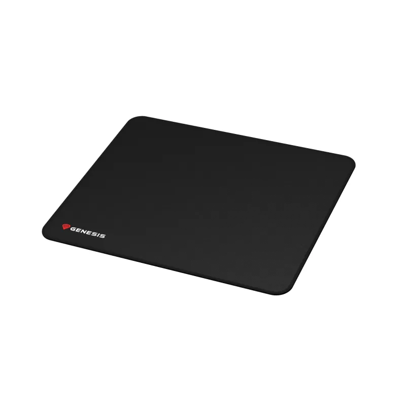 GENESIS Carbon 500 M Logo Gaming-Mauspad Schwarz