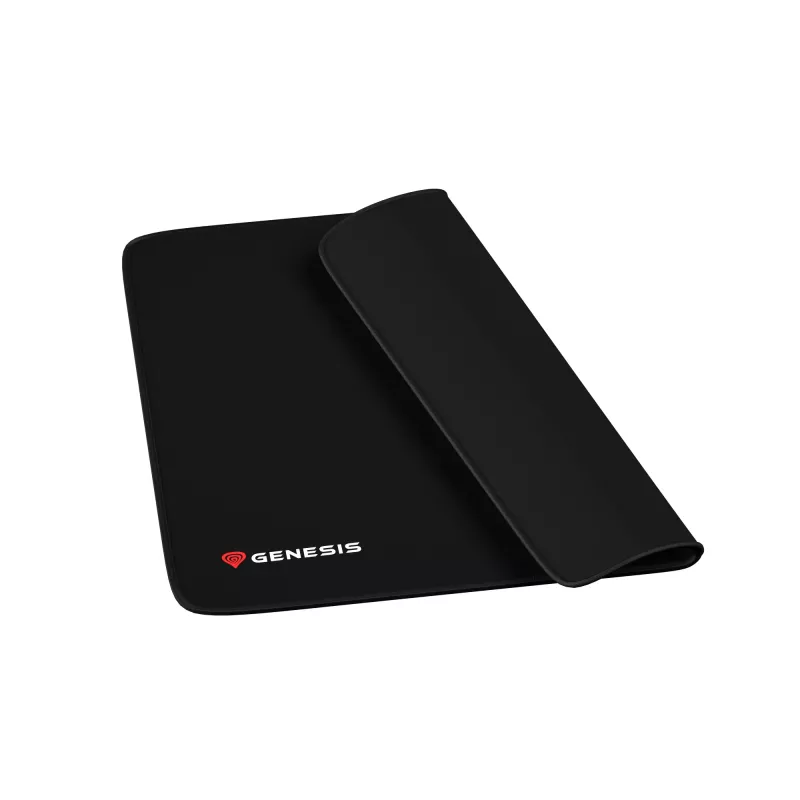 GENESIS Carbon 500 M Logo Gaming-Mauspad Schwarz