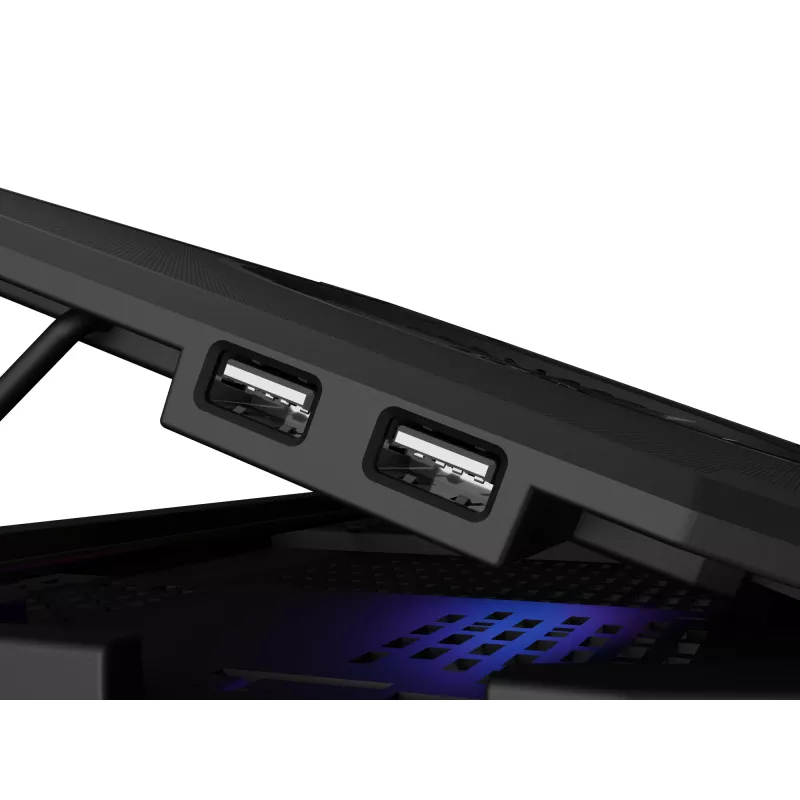 GENESIS Oxid 850 Laptop-Kühlpad 43,9 cm (17,3 Zoll) 2500 U/min Schwarz