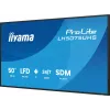 iiyama LH5075UHS-B2AG Signage Display Digital Signage Flachbildschirm 125,7 cm (49,5 Zoll) LCD Wi-Fi 500 cd/m² 4K Ultra HD Schwarz Integrierter Prozessor Android 24/7