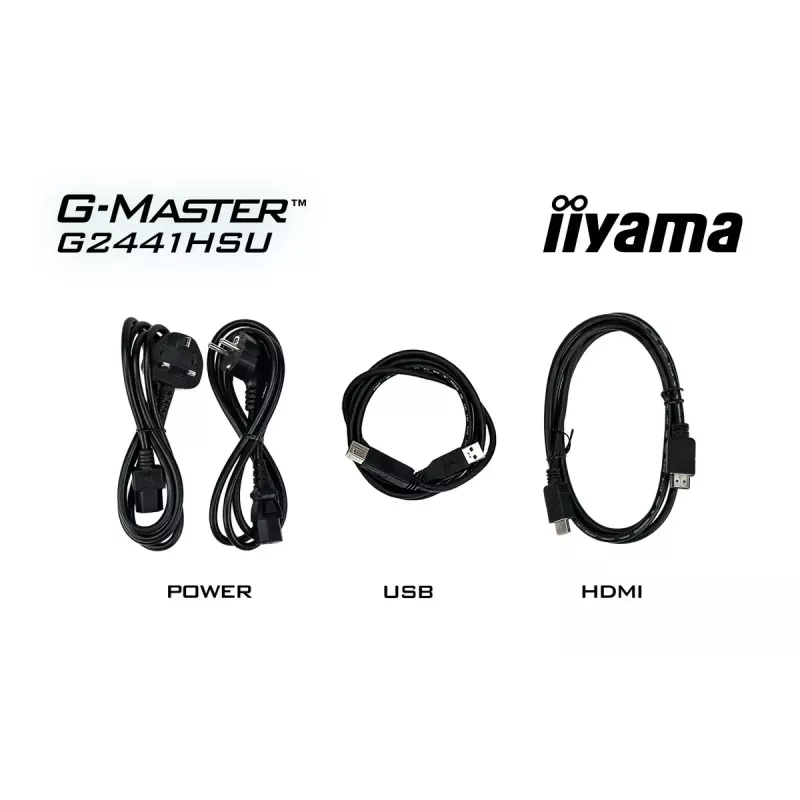 Monitor IIYAMA G2441HSU 23.8 Zoll IPS 1920x1080 144Hz 1ms MPRT, FreeSync, Lautsprecher, USB-Hub, VESA