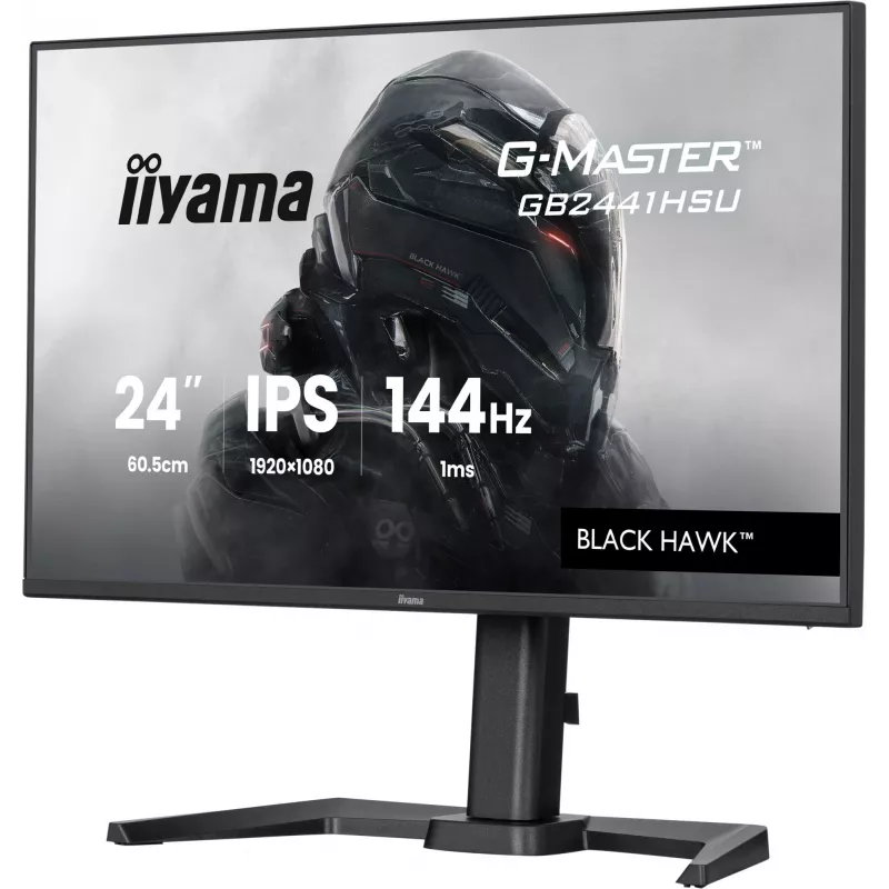 iiyama G-MASTER GB2441HSU-B1 Computer Monitor 60,5 cm (23,8 Zoll) 1920 x 1080 Pixel Full HD LED Schwarz