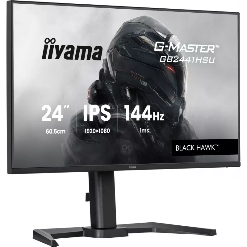 iiyama G-MASTER GB2441HSU-B1 Computer Monitor 60,5 cm (23,8 Zoll) 1920 x 1080 Pixel Full HD LED Schwarz