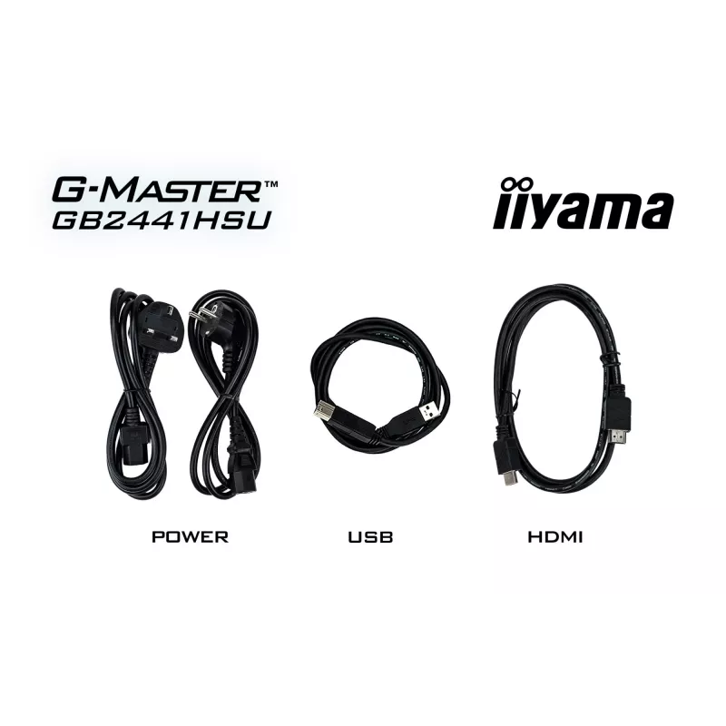 iiyama G-MASTER GB2441HSU-B1 Computer Monitor 60,5 cm (23,8 Zoll) 1920 x 1080 Pixel Full HD LED Schwarz