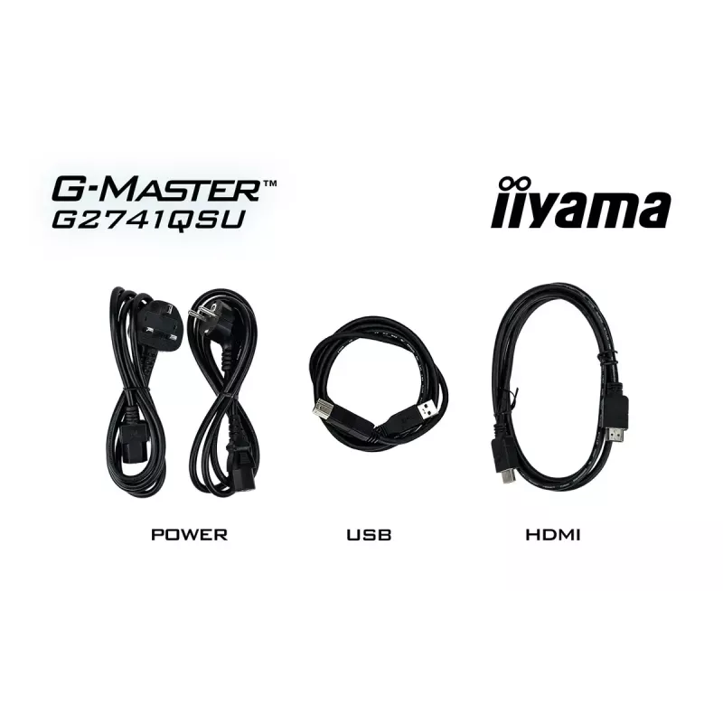 iiyama G-MASTER G2741QSU-B1 Computer Monitor 68,6 cm (27 Zoll) 2560 x 1440 Pixel 4K Ultra HD QLED Schwarz