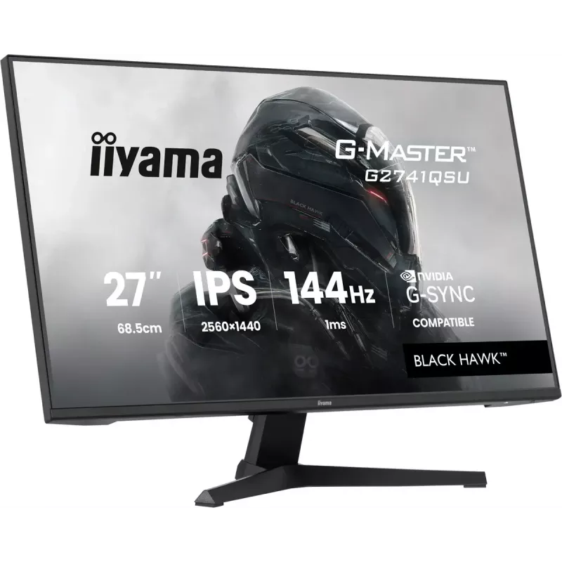 iiyama G-MASTER G2741QSU-B1 Computer Monitor 68,6 cm (27 Zoll) 2560 x 1440 Pixel 4K Ultra HD QLED Schwarz