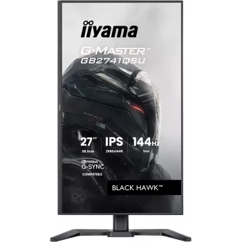 iiyama G-MASTER GB2741QSU-B1 Computer Monitor 68,6 cm (27 Zoll) 2560 x 1440 Pixel 4K Ultra HD LED Schwarz