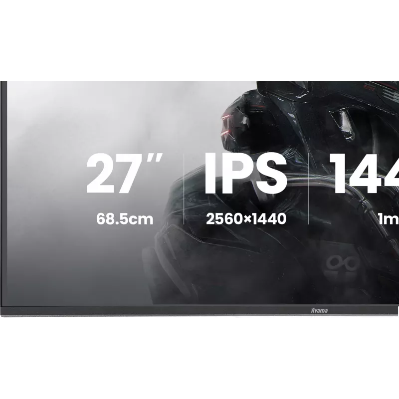 iiyama G-MASTER GB2741QSU-B1 Computer Monitor 68,6 cm (27 Zoll) 2560 x 1440 Pixel 4K Ultra HD LED Schwarz