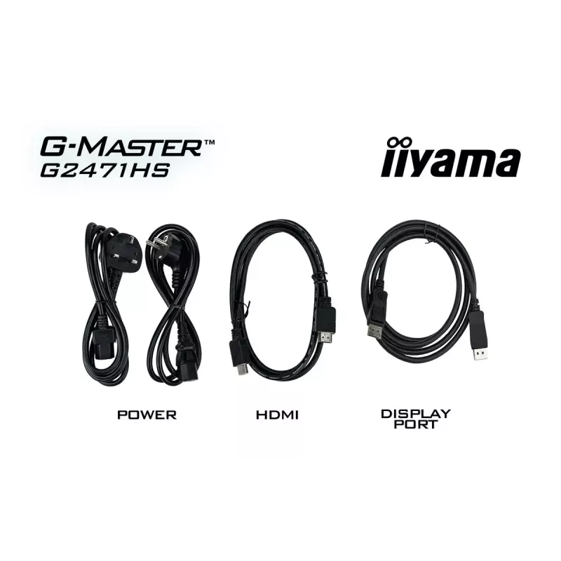 iiyama G-MASTER G2471HS-B1 Computer-Monitor 60,5 cm (23,8 Zoll) 1920 x 1080 Pixel Full HD Schwarz