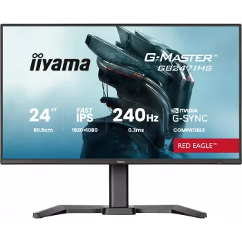 iiyama G-MASTER GB2471HS-B1 Computer-Monitor 60,5 cm (23,8 Zoll) 1920 x 1080 Pixel Full HD Schwarz