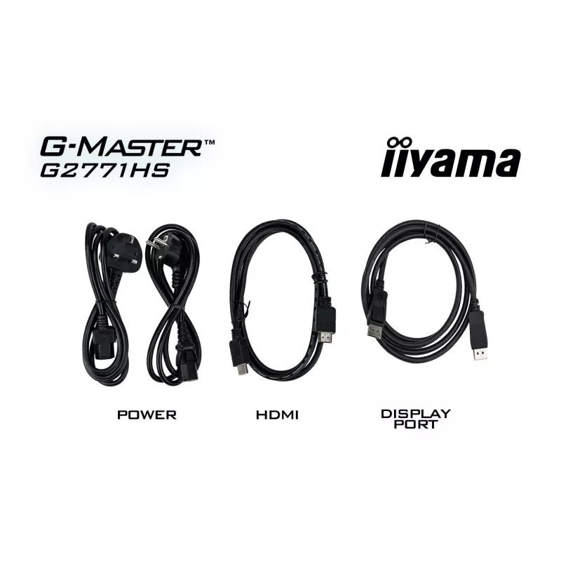 iiyama G-MASTER G2771HS-B1 Computer Monitor 68,6 cm (27 Zoll) 1920 x 1080 Pixel Full HD Schwarz