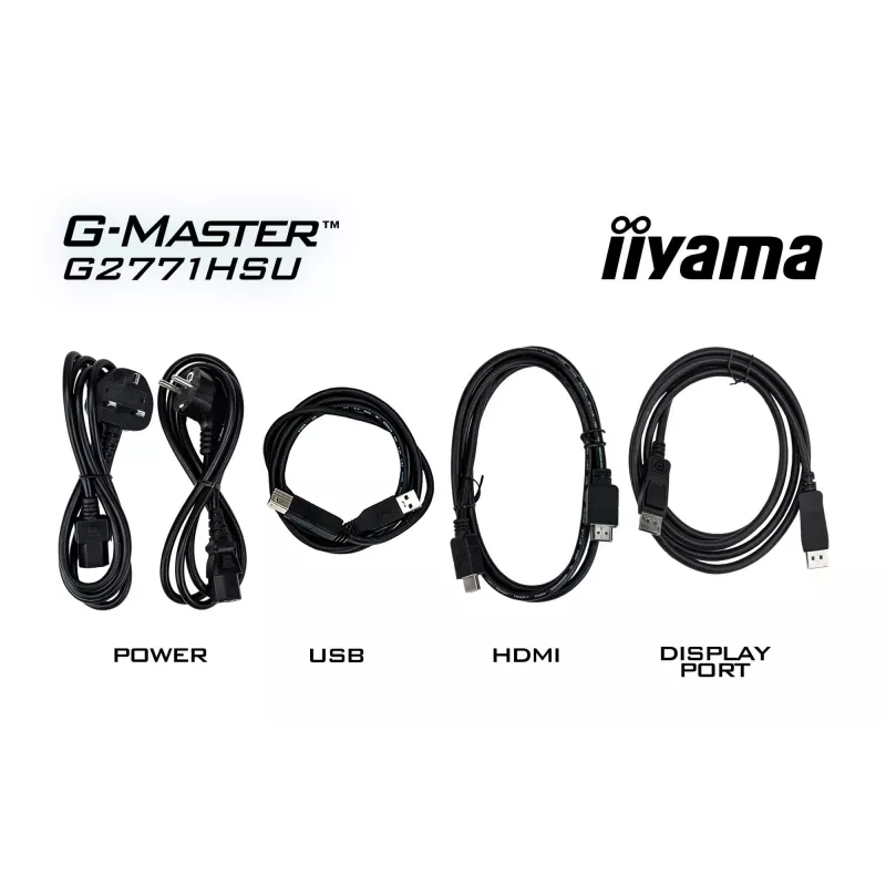 Monitor IIYAMA G2771HSU-B1 27 Zoll Fast IPS Full HD 1920x1080 240Hz HDR10 FreeSync G-SYNC Kompatibel