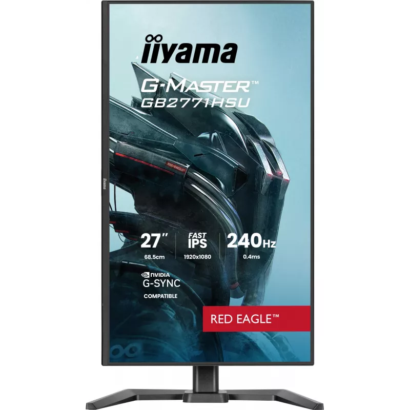 iiyama G-MASTER GB2771HSU-B1 Computer Monitor 68,6 cm (27 Zoll) 1920 x 1080 Pixel Full HD Schwarz