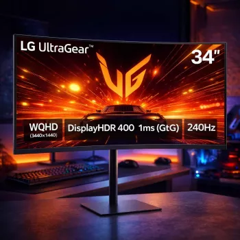 LG 34G630A-B Computer Monitor 86,4 cm (34 Zoll) 3440 x 1440 Pixel Schwarz