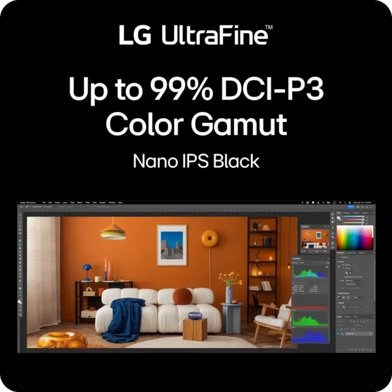 LG 40U990A-W Computer-Monitor 101,6 cm (40 Zoll) 5120 x 2160 Pixel WUHD Schwarz