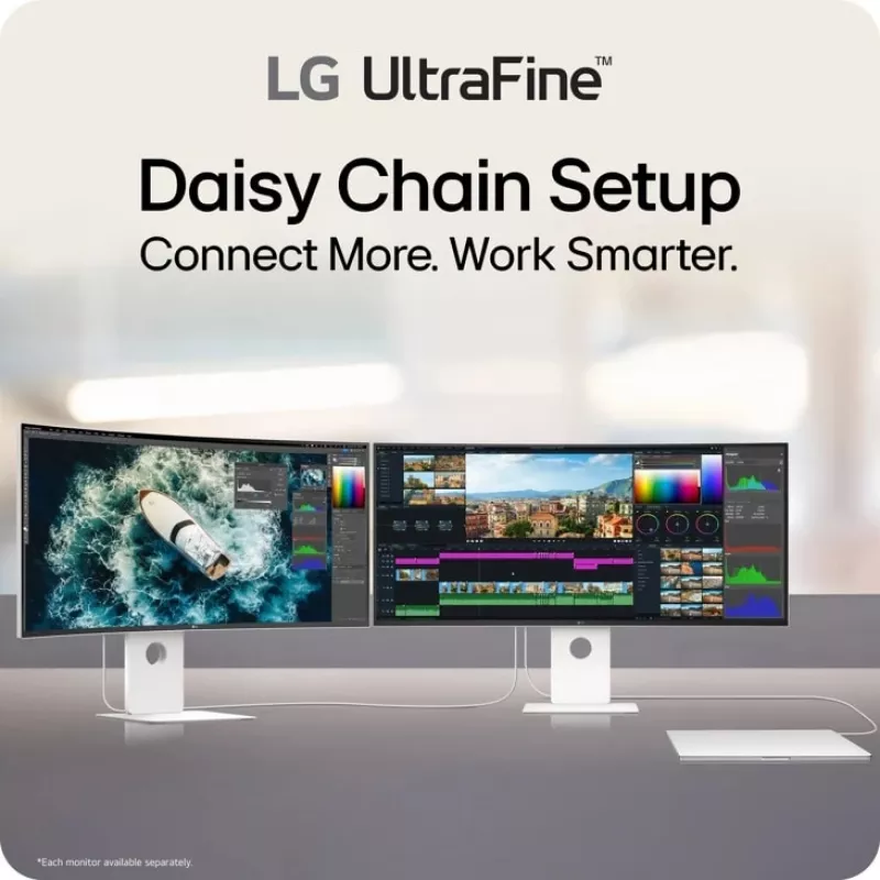 LG 40U990A-W Computer-Monitor 101,6 cm (40 Zoll) 5120 x 2160 Pixel WUHD Schwarz