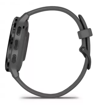 Smartwatch GARMIN Venu 3S — 41 mm graues Polymergehäuse, 1,2 Zoll AMOLED, 10 Tage Akkulaufzeit, 5 ATM