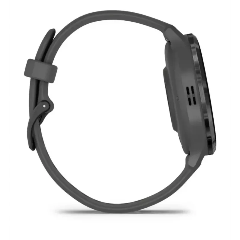 Smartwatch GARMIN Venu 3S — 41 mm graues Polymergehäuse, 1,2 Zoll AMOLED, 10 Tage Akkulaufzeit, 5 ATM