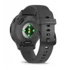 Smartwatch GARMIN Venu 3S — 41 mm graues Polymergehäuse, 1,2 Zoll AMOLED, 10 Tage Akkulaufzeit, 5 ATM