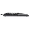 Kabelgebundene ergonomische Full-Size-Tastatur Cherry KC 4500 ERGO Schwarz USB QWERTY UK 109 Tasten gebogenes Layout Handballenauflage 1,8 m Kabel