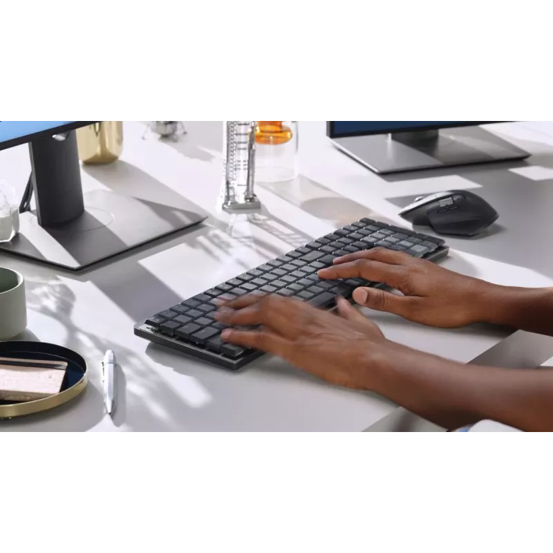 LOGITECH MX Mechanical Wireless Illuminated Performance Keyboard - Graphite Suisse Qwertz